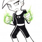 דף צביעה דני פאנטום 2