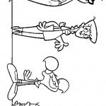 דף צביעה משפחת דקסטר