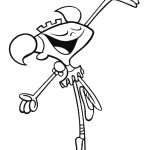 דף צביעה דידי האחות קלת הדעת