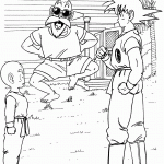 דף צביעה דרגון בול 18