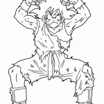 דף צביעה דרגון בול 7