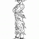 דף צביעה דרגון בול 4