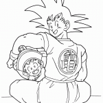 דף צביעה דרגון בול 2