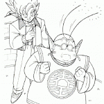 דף צביעה סון גוקו וקאיטו, אחד האלים