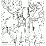 דף צביעה גוקו וטיהאן