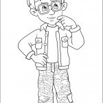 דף צביעה נורמן סטנלי השובב