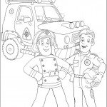 דף צביעה סמי ואלביס הכבאים