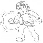 דף צביעה סמי הכבאי מאיר בפנס