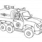 דף צביעה פני מוריס במכונית הכיבוי