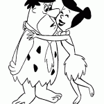 דף צביעה וילמה הסובלנית מרגיעה את פרד