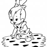 דף צביעה פבלס, התינוקת של משפחת קדמוני