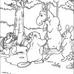 דף צביעה פרנקלין מצלם את חבריו