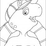 דף צביעה פרנקניל הצב