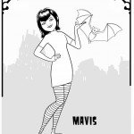 דף צביעה מייוויס והעטלף