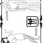 דף צביעה דרקולה וביתו מייוויס