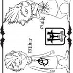 דף צביעה המפלצות וולי ווינבור