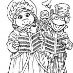 דף צביעה החבובות שרות במקהלה