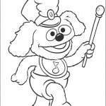 דף צביעה אלמו מנצח על התזמורת