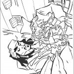 דף צביעה קפטן ג'ק ואליזבט