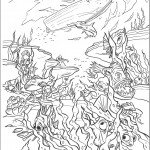 דף צביעה במעמקי הים