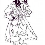 דף צביעה קפטן ג'ק ספארו