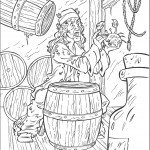 דף צביעה וויל טרנר תופס עקרב