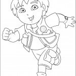 דף צביעה רוץ דייגו רוץ