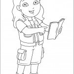 דף צביעה דורה