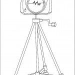 דף צביעה קליק המצלמה של דייגו