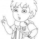 דף צביעה דייגו