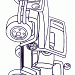 דף צביעה המכונית של של דייגו