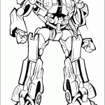 דף צביעה רובוטריקים 23