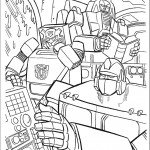 דף צביעה רובוטריקים 19