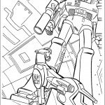 דף צביעה רובוטריקים 14