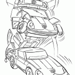 דף צביעה רובוטריקים 1