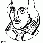 דף צביעה וויליאם שיקספיר