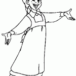 דף צביעה אסופית - אן שרלי