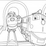 דף צביעה הקטר הוותיק והקטר וילסון