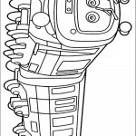 דף צביעה הרכבת המהירה אמרי