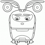 דף צביעה קטר החירום