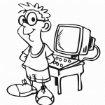 דף צביעה החנון ומחשבו דף צביעה החנון ומחשבו