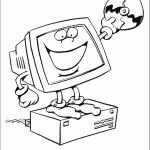 דף צביעה מחשב מחזיק בדיסק דף צביעה מחשב מחזיק בדיסק