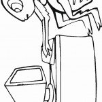 דף צביעה נמלה ומחשב דף צביעה נמלה ומחשב