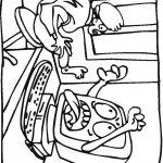 דף צביעה מחשב מפחיד ביותר דף צביעה מחשב מפחיד ביותר