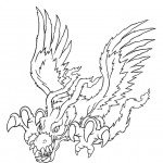 דף צביעה דיגימון ברדרימון