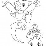 דף צביעה ביומון ויוקומון