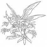 דף צביעה דיגימון קאבוטרימון