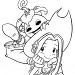 דף צביעה מימי ויוקומון