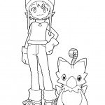 דף צביעה סורה ודיגימון