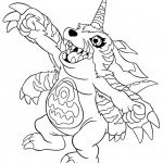 דף צביעה גאבומון המצחיק